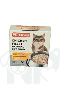 کنسرو مرغ نچرال گربه