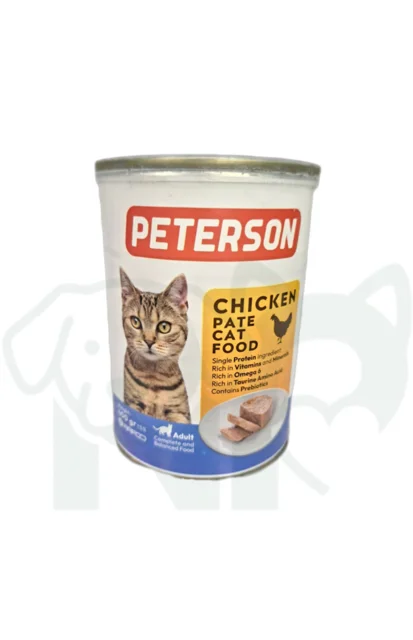 غذای کنسروی گربه، غذای گربه، غذای آماده گربه، پترسون