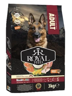 غذای خشک سه کیلویی رویال فید برای سگ های بالغ